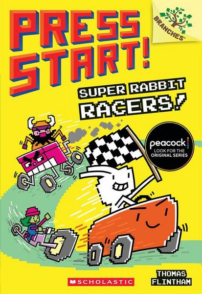 Produktbild: Super Rabbit Racers!: A Branches Book (Press Start! #3)
