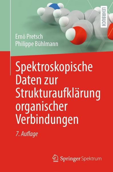 Produktbild: Spektroskopische Daten zur Strukturaufkl&auml;rung organischer Verbindungen