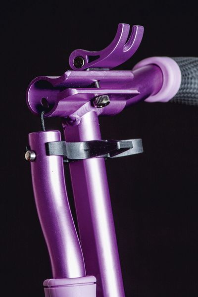 Produktbild: SIX DEGREES Aluminium Scooter 205 mm lila
