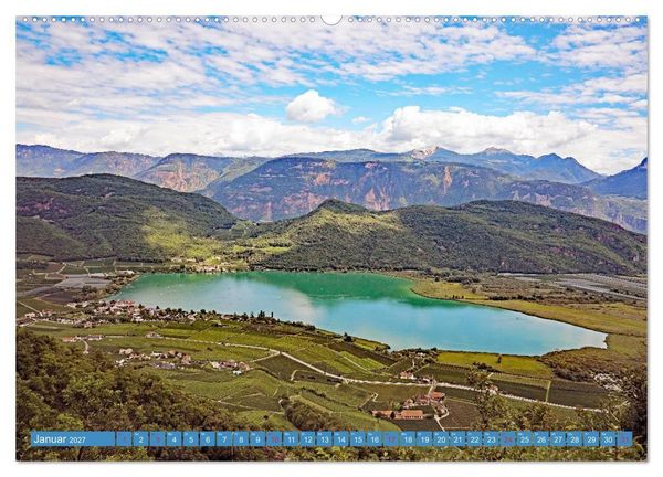 Produktbild: Rund um den Kalterer See (hochwertiger Premium Wandkalender 2027 DIN A2 quer), Kunstdruck in Hochglanz