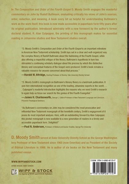 Produktbild: The Composition and Order of the Fourth Gospel