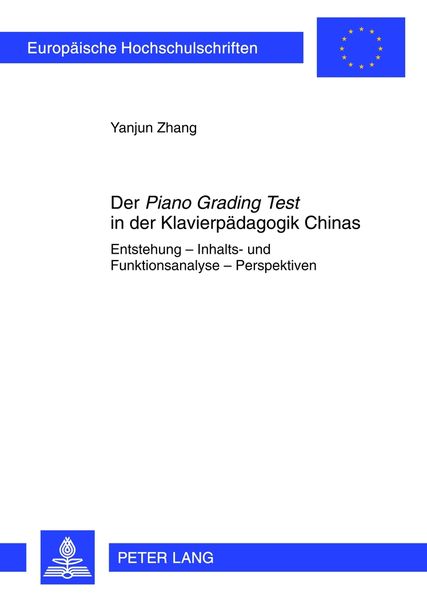 Der «Piano Grading Test» in der Klavierpaedagogik Chinas -