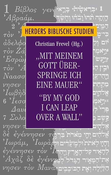 Produktbild: "Mit meinem Gott &uuml;berspringe ich eine Mauer"/"By my God I can leap over a wall"