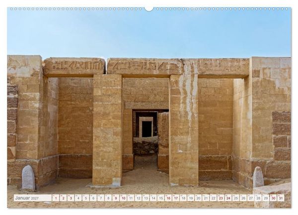 Produktbild: Monumente der Ewigkeit - von Wesiren bis zu C&auml;saren in &Auml;gypten (Wandkalender 2027 DIN A2 quer), CALVENDO Monatskalender