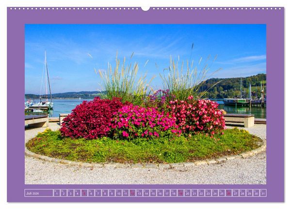 Produktbild: Sch&ouml;ne Gr&uuml;&szlig;e aus Mattsee (hochwertiger Premium Wandkalender 2026 DIN A2 quer), Kunstdruck in Hochglanz