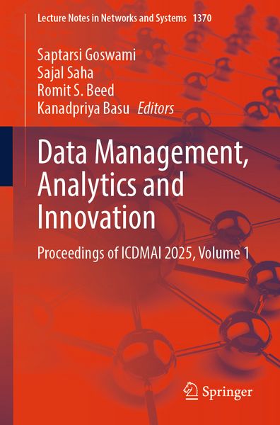 Produktbild: Data Management, Analytics and Innovation