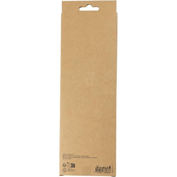 Produktbild: Creativ Company Krepppapier, Blatt 25x60 cm, Kreppanteil: 180%, 105 g, Rosa mattiert, 4 Blatt