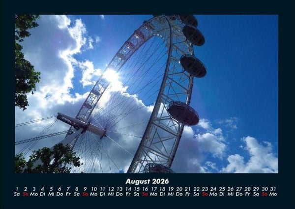 Produktbild: London 2026 Fotokalender DIN A4