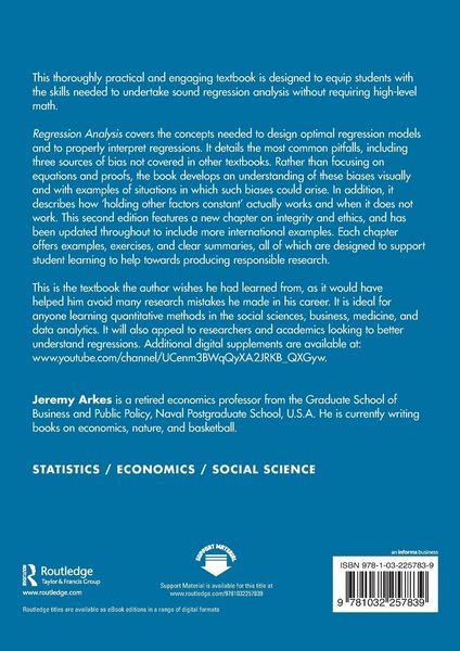 Produktbild: Arkes, J: Regression Analysis