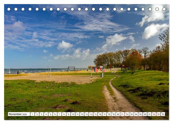 Produktbild: Naturparadies Zierow - Ostsee Idylle pur in der Wismarer Bucht (Tischkalender 2026 DIN A5 quer), CALVENDO Monatskalender