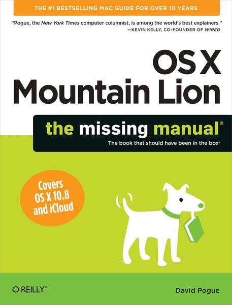 Produktbild: OS X Mountain Lion: The Missing Manual