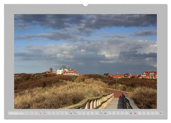 Produktbild: Juist - Kleine Insel, Gro&szlig;e Freiheit (hochwertiger Premium Wandkalender 2026 DIN A2 quer), Kunstdruck in Hochglanz