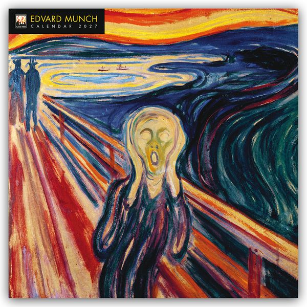 Produktbild: Edvard Munch 2027 &ndash; Original Flame Tree Publishing-Kalender [Kalender]