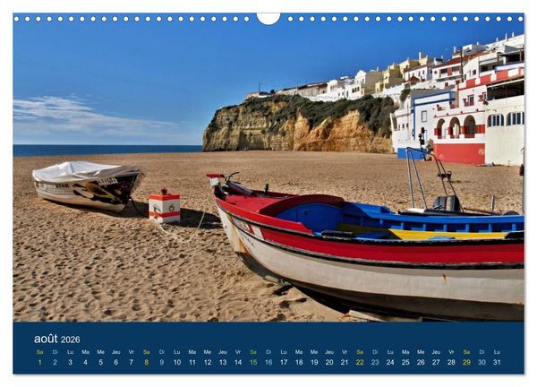 Produktbild: Un voyage &agrave; travers le Portugal (Calendrier mural 2026 DIN A3 vertical), CALVENDO calendrier mensuel