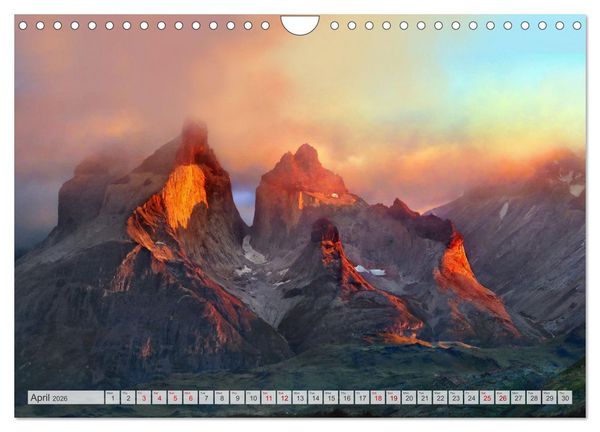 Produktbild: Patagonia, Argentina and Chile National Parks (Wall Calendar 2026 DIN A4 landscape), CALVENDO 12 Month Wall Calendar