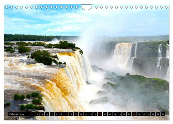 Produktbild: Brasilien. Sonne, Natur und Samba (Wandkalender 2026 DIN A4 quer), CALVENDO Monatskalender