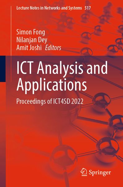Produktbild: ICT Analysis and Applications