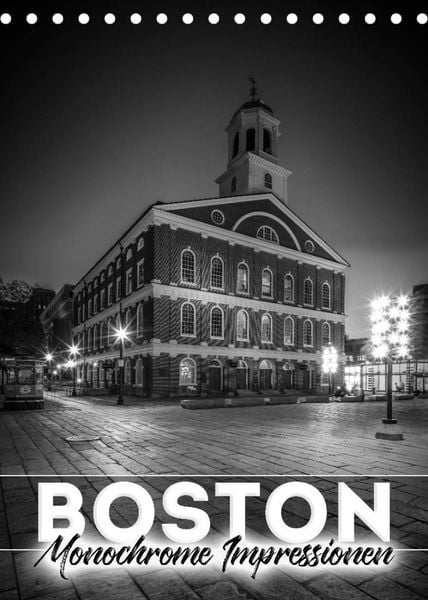 Produktbild: BOSTON Monochrome Impressionen (Tischkalender 2022 DIN A5 hoch)