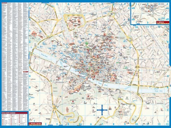 Produktbild: Florence, Florenz, Borch Map