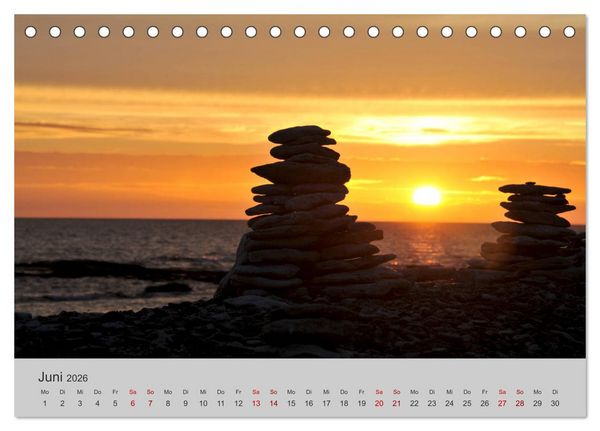 Produktbild: Gotland - Perle der Ostsee (Tischkalender 2026 DIN A5 quer), CALVENDO Monatskalender