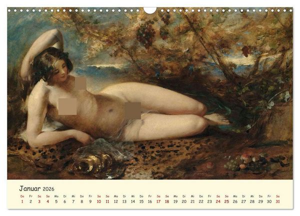 Produktbild: Zeitlose Muse (Wandkalender 2026 DIN A3 quer), CALVENDO Monatskalender