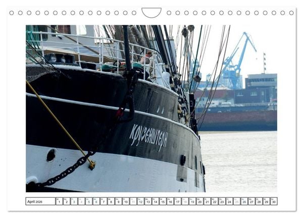 Produktbild: Segelspektakel in Bremerhaven. Die Sail (Wandkalender 2026 DIN A4 quer), CALVENDO Monatskalender