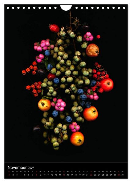Produktbild: Blumen bei Nacht (Wandkalender 2026 DIN A4 hoch), CALVENDO Monatskalender