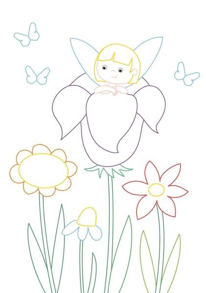 Produktbild: Ausmalbilder f&uuml;r Kita-Kinder: Mein erstes gro&szlig;es Zauber-Malbuch: Feen & Einh&ouml;rner
