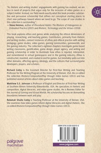 Produktbild: The Ethics of Playing, Researching, and Teaching Games in the Writing Classroom