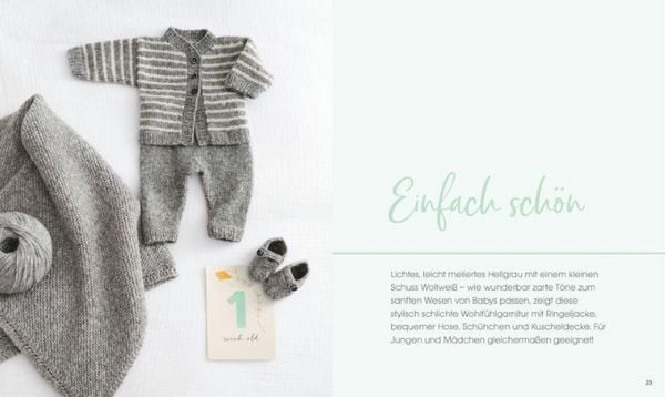 Produktbild: Erstausstattung f&uuml;r Babys stricken