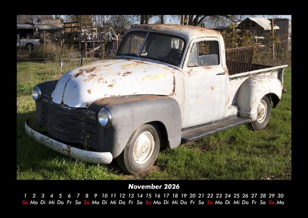 Produktbild: Welt der Oldtimer 2026 Fotokalender DIN A3