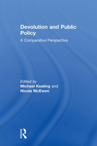 Produktbild: Devolution and Public Policy