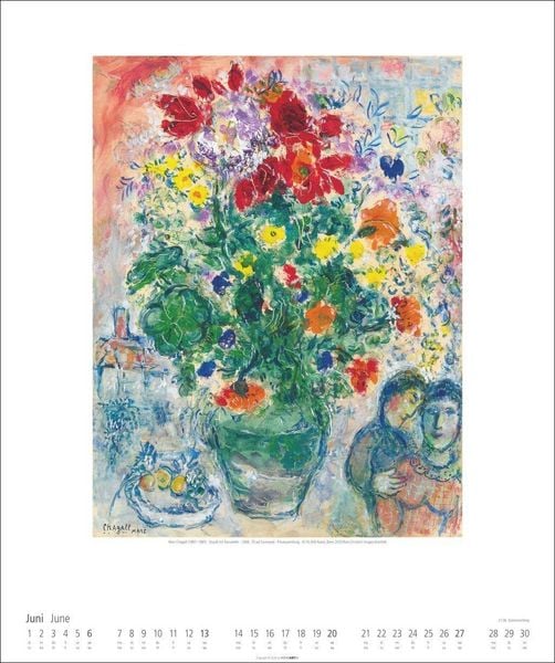 Produktbild: Marc Chagall Kalender 2027