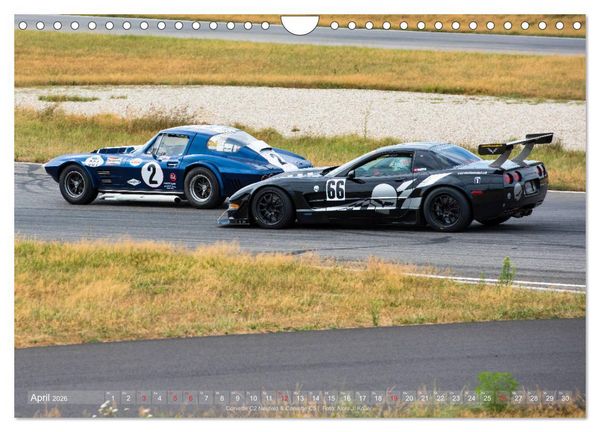Produktbild: Corvette Racing 2026 (Wandkalender 2026 DIN A4 quer), CALVENDO Monatskalender