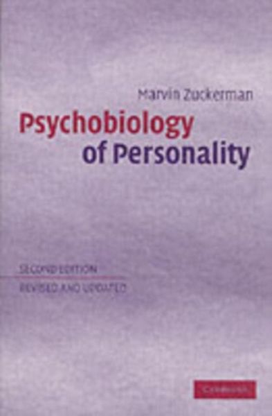 Produktbild: Psychobiology of Personality