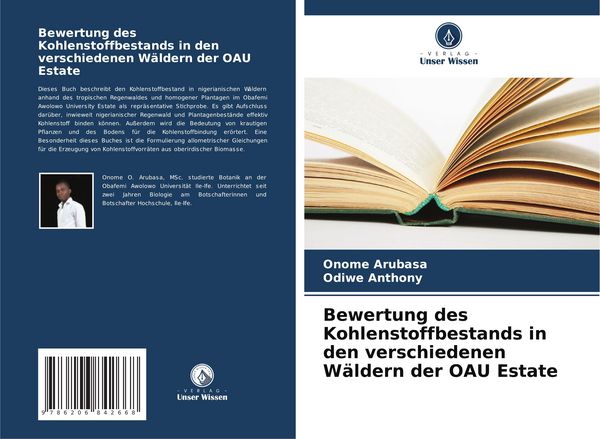 Produktbild: Bewertung des Kohlenstoffbestands in den verschiedenen W&auml;ldern der OAU Estate