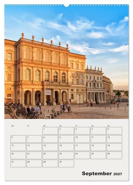 Produktbild: Potsdam in Farbe (Wandkalender 2027 DIN A2 hoch), CALVENDO Monatskalender