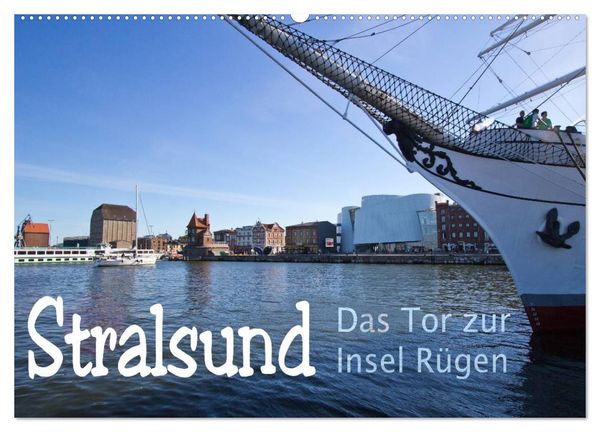 Produktbild: Stralsund. Das Tor zur Insel R&uuml;gen (Wandkalender 2026 DIN A2 quer), CALVENDO Monatskalender