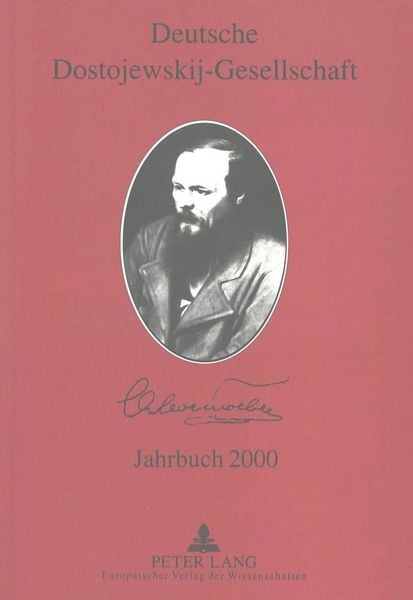 Produktbild: Deutsche Dostojewskij-Gesellschaft- Jahrbuch 2000- Band 7
