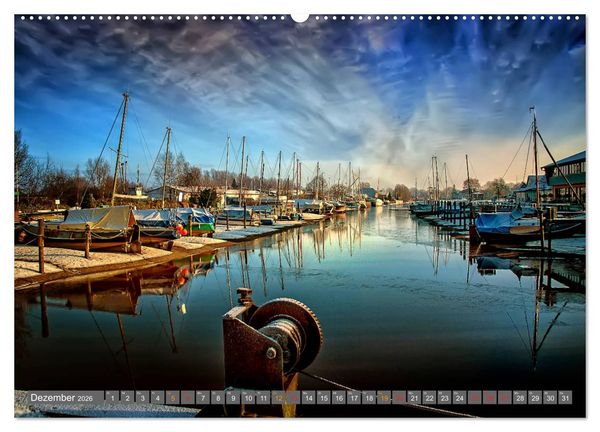 Produktbild: Friesland, verzauberte Landschaft an der Nordsee (Wandkalender 2026 DIN A2 quer), CALVENDO Monatskalender