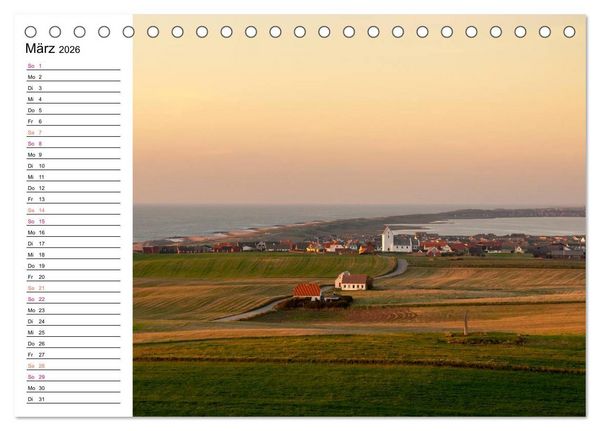 Produktbild: D&auml;nemark &ndash; Unterwegs in J&uuml;tland 2026 (Tischkalender 2026 DIN A5 quer), CALVENDO Monatskalender