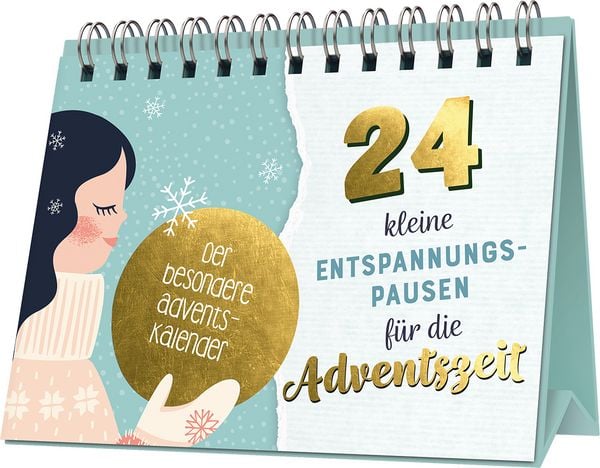 Produktbild: 24 kleine Entspannungspausen f&uuml;r die Adventszeit