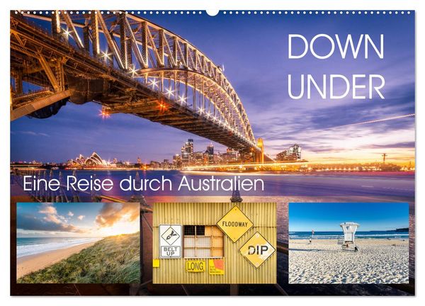 Produktbild: Down Under - Eine Reise durch Australien (Wandkalender 2026 DIN A2 quer), CALVENDO Monatskalender