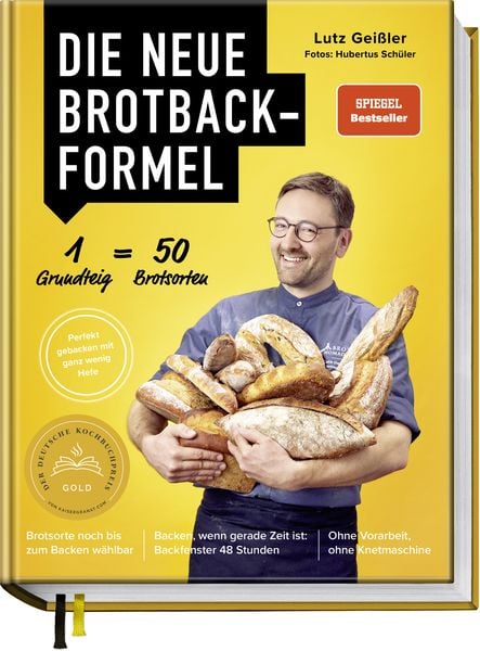 Die neue Brotbackformel, Gebundene Ausgabe von Lutz Geissler, Becker Joest Volk Verlag, 9783954532919