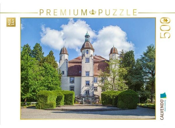 CALVENDO Puzzle Bad Säckingen mit Schloss Schönau | 500 Teile Lege-Größe 48 × 36 cm Foto-Puzzle für Erwachsene