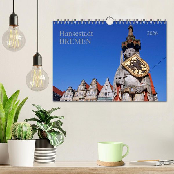 Produktbild: Hansestadt Bremen (Wandkalender 2026 DIN A4 quer), CALVENDO Monatskalender