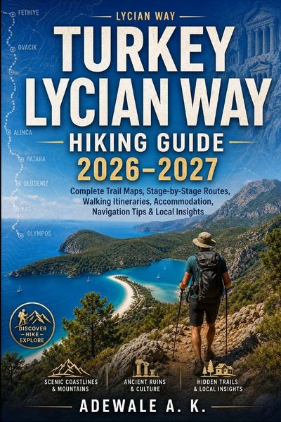 Produktbild: TURKEY LYCIAN WAY HIKING GUIDE 2026-2027