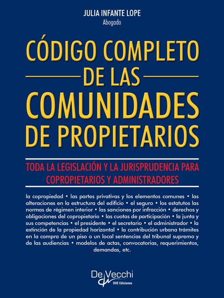 Produktbild: C&oacute;digo completo de las comunidades de propietarios
