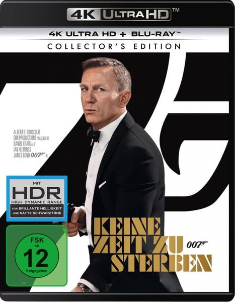 James Bond 007: Keine Zeit zu sterben (4K Ultra HD) (+ Blu-ray 2D)