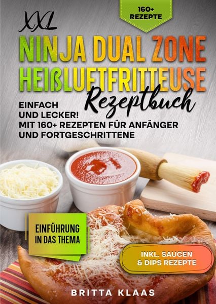 Produktbild: XXL Ninja Dual Zone Hei&szlig;luftfritteuse Rezeptbuch